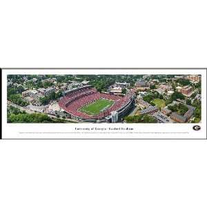  Georgia University Sanford Stadium Framed Print Sports 