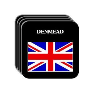  UK, England   DENMEAD Set of 4 Mini Mousepad Coasters 
