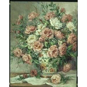  Posies For Princess   Artist Barbara Mock   Poster Size 6 X 8 inches