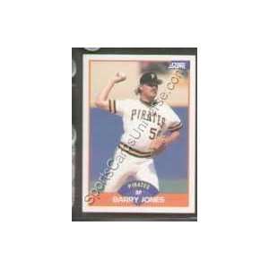  1989 Score Regular #333 Barry Jones, Pittsburgh Pirates 