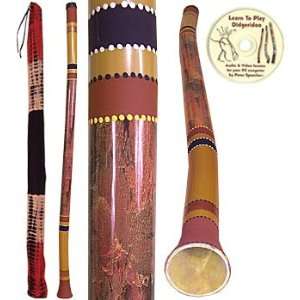  Didgeridoo Expo Tree Bark Didgeridoo Package with Booklet 