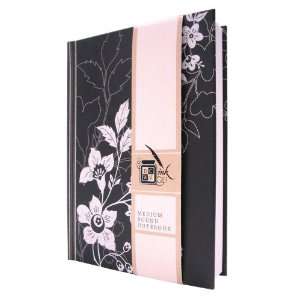  DCWV SY 017 00002 Medium Bound Notebook, Black and Cream 