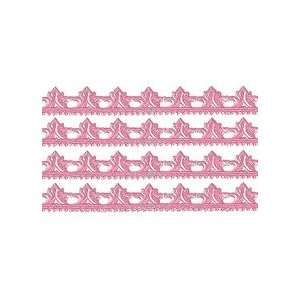  Pink Dresden Scrolled Point Trim ~ 5/16 wide