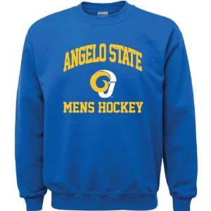  Angelo State Rams Royal Blue Youth Mens Hockey Arch 