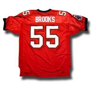 Derrik Brooks #55 Tampa Bay Buccaneers Authentic NFL Player Jersey by 
