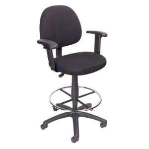  Boss Office Products B1616 XX Fabric Drafting Stool with 