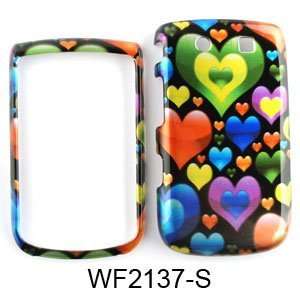  PHONE COVER FOR BLACKBERRY TORCH 9800 TRANS HEARTS IN 