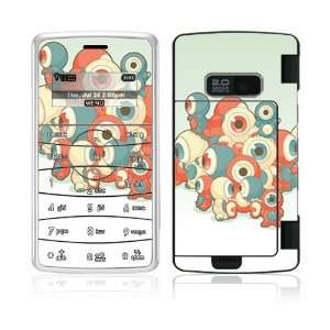  Round Eyes Decorative Skin Cover Decal Sticker for LG enV2 