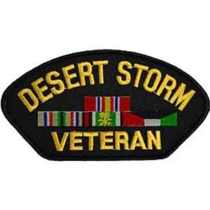  Desert Storm Veteran Hat Patch 2 3/4 x 5 1/4 Patio 