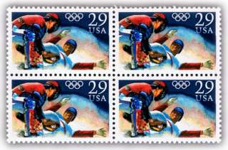 Olympic Baseball on U.S. Postage Stamps from 1992  