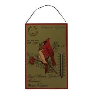  Rossos International Cardinal Thermometer Patio, Lawn 