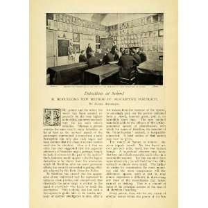  1904 Article Detective Descriptive Portrait Training M 