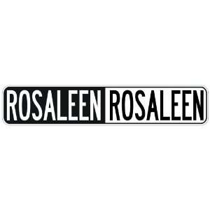   NEGATIVE ROSALEEN  STREET SIGN