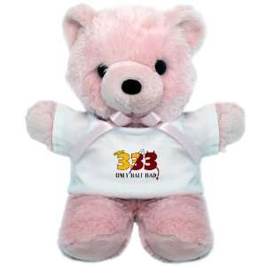  Teddy Bear Pink 333 Only Half Bad with Angel Halo Devil 