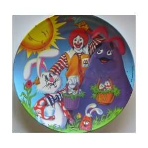 Ronald McDonalds Easter Series 1996 Plastic Plate