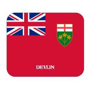    Canadian Province   Ontario, Devlin Mouse Pad 