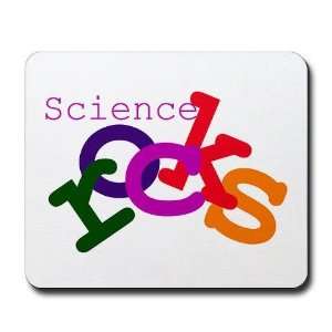  Science Rocks I love science Mousepad by  Office 