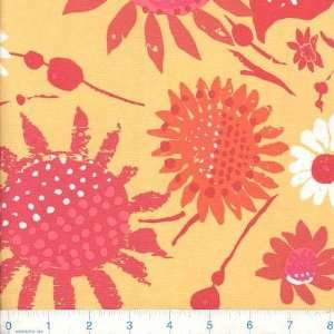  45 Wide Bing Crazy Daisy Maize Fabric By The Yard Arts 