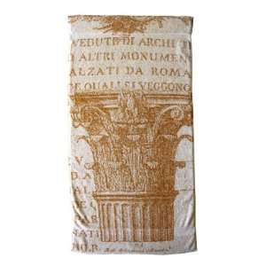  Fresco Roman Pillar Bath Towel   Ivory