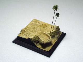 144 CGD Micro Diorama Bridgehead with Tree (Desert)  