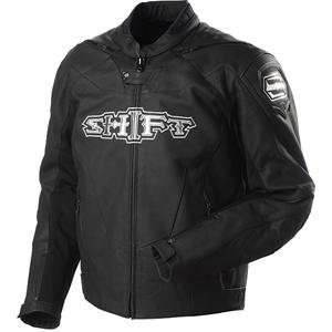  Shift Racing Diablo Leather Jacket   Small/Black 