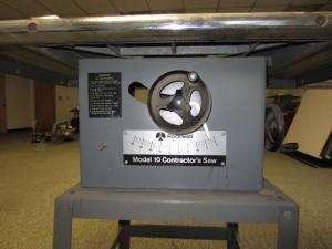 Rockwell Model 10 Contractor Table Saw 34 410 Dual Voltage Motor 115 