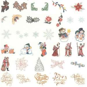  OESD Embroidery Machine Designs CD BY THE CHIMNEY Kitchen 