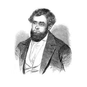  Engraved Portrait of Robert Blum, the German Liberal 