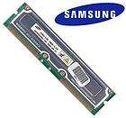 Samsung 128MB/8 x2 =256MB PC600 600 53 ECC Memory RDRAM