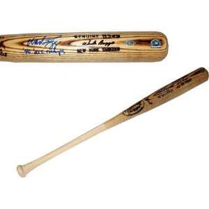 Wade Boggs Autographed Game Model Bat with 96 WS Champs Inscription 