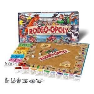  Late for the Sky ROD Rodeo opoly Board Game Toys & Games