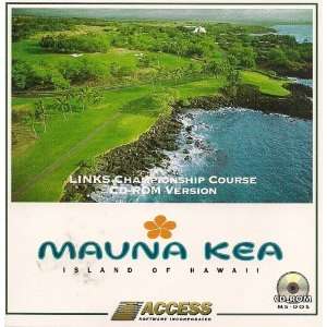  Links Championship Course Mauna Kea CD ROM Version 