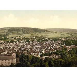   Meiningen from Dietze House Thuringia Germany 24 X 18 