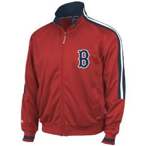 MLB Boston Red Sox 1969 Cooperstown Long Sleeve Full Zip Fleece Track 