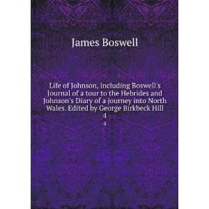  Life of Johnson, including Boswells Journal of a tour to 