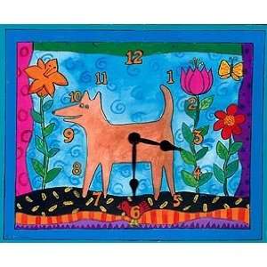  Krishnas Dog Clock by Paper Scissors Rock