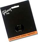 GIBSON® GUITAR SWITCHWASHER RHYTHM TREBLE RING BLACK W/ GOLD SWITCH 