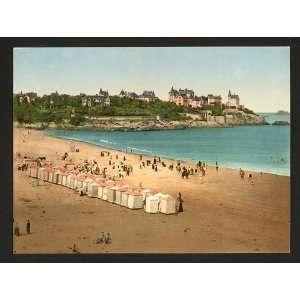  The beach, Dinard, France,c1895