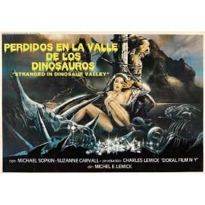 Massacre in Dinosaur Valley Poster Half Sheet 22x28 Michael Sopkiw 