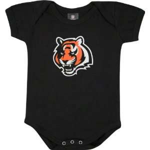  Cincinnati Bengals Newborn Black Reebok Logo Creeper 