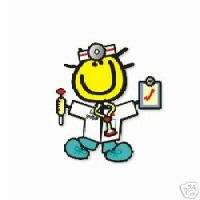 MEDICAL SMILEY Make Your Own 15 LARGE Stickers REWARDS  