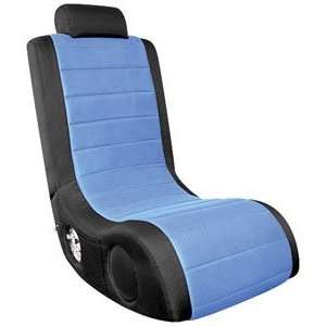   Lumisource BoomChair Black & Blue Gaming Chair A44 Furniture & Decor