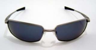 New Revo Sunglasses Efflux Titanium Pewter w/Cobalt Polarized #8002 03 