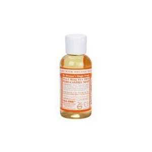 Dr Bronner Organic Liquid Soap   Tea Tree   2 oz (pack of 