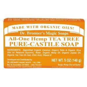  Dr. Bronners, Hemp Tea Tree Castile Soap, Made With 
