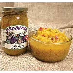 Jake & Amos Southern Style Chow Chow   16 Ounce  Grocery 