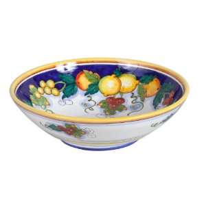 Daphne Italian Ceramic Serving Bowls From Deruta  Kitchen 
