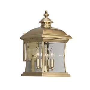  Designers Fountain 1691 PVD PB Buckingham 4 Light Outdoor 