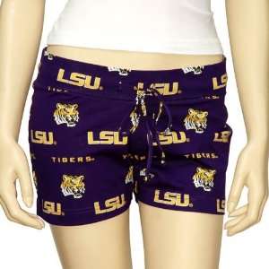  LSU Tigers Ladies Purple Tandem Shorts