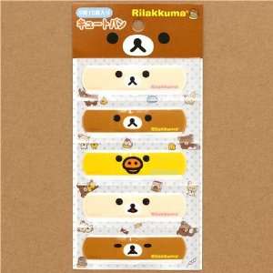   cute Rilakkuma bear Bandage Band Aid 10 pieces Toys & Games